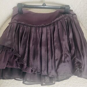 Free People Multi Layer Short Skirt